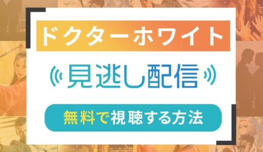 ドクターホワイトのネット配信状況一覧【無料で視聴可！】